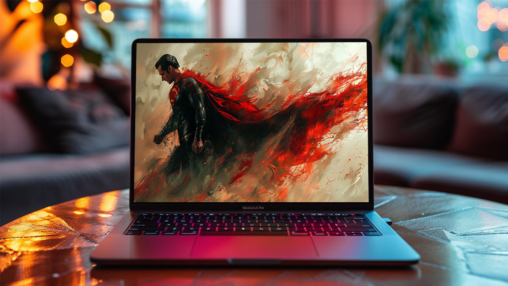 Fond d'écran Superman Art 4K HD pour PC Bureau mac portable mobile iPhone téléphone téléchargement gratuit arrière-plan ultraHD UHD
