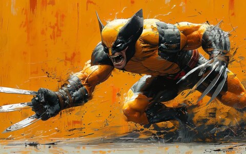 Wolverine XMEN Marvel fond d'écran 4K HD pour PC de bureau Mac ordinateur portable mobile iPhone téléphone téléchargement gratuit fond ultraHD UHD