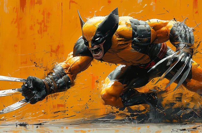 Wolverine XMEN Marvel fond d'écran 4K HD pour PC de bureau Mac ordinateur portable mobile iPhone téléphone téléchargement gratuit fond ultraHD UHD
