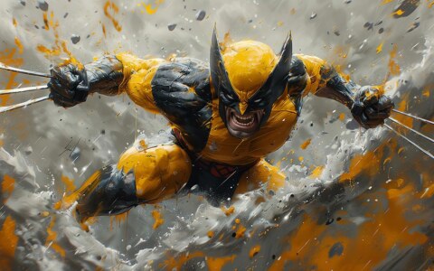 Berserker Rage Wolverine fond d'écran 4K HD pour PC de bureau Mac ordinateur portable mobile iPhone téléphone téléchargement gratuit fond d'écran