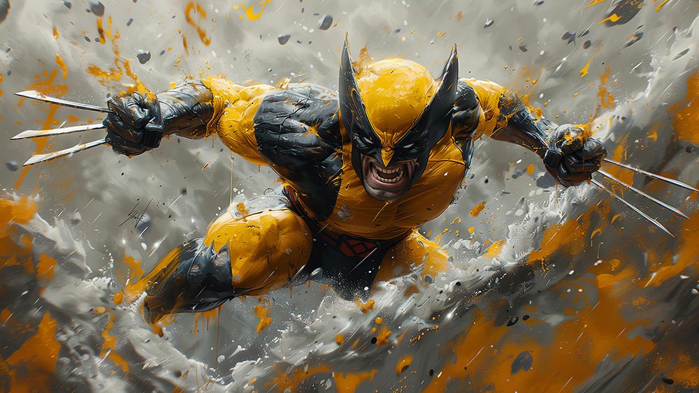 Berserker Rage Wolverine fond d'écran 4K HD pour PC de bureau Mac ordinateur portable mobile iPhone téléphone téléchargement gratuit fond d'écran