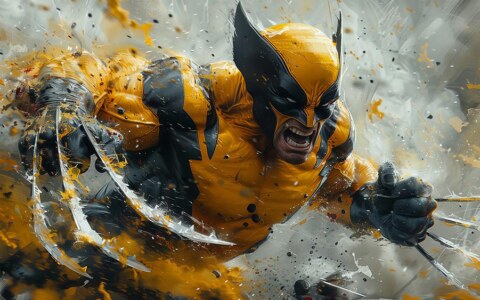 X-Men Wolverine Art fond d'écran 4K HD pour PC de bureau Mac ordinateur portable mobile iPhone téléphone téléchargement gratuit fond ultraHD UHD