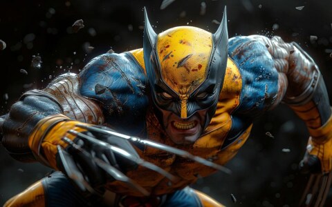 Wolverine Attack Mode fond d'écran 4K HD pour PC de bureau Mac ordinateur portable mobile iPhone téléphone téléchargement gratuit fond d'écran