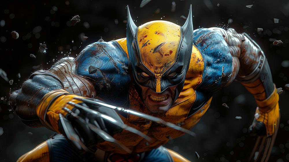 Wolverine Attack Mode wallpaper 4K HD for PC Desktop mac laptop mobile iphone Phone free download background