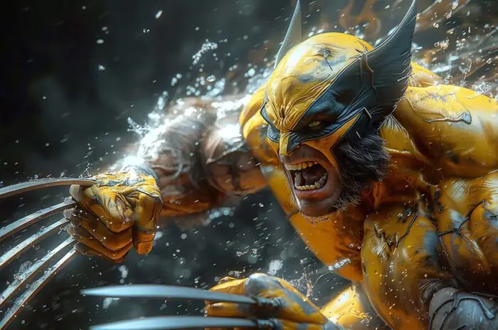 X-Men Wolverine Beast Mode wallpaper 4K HD for PC Desktop mac laptop mobile iphone Phone free download background ultraHD UHD