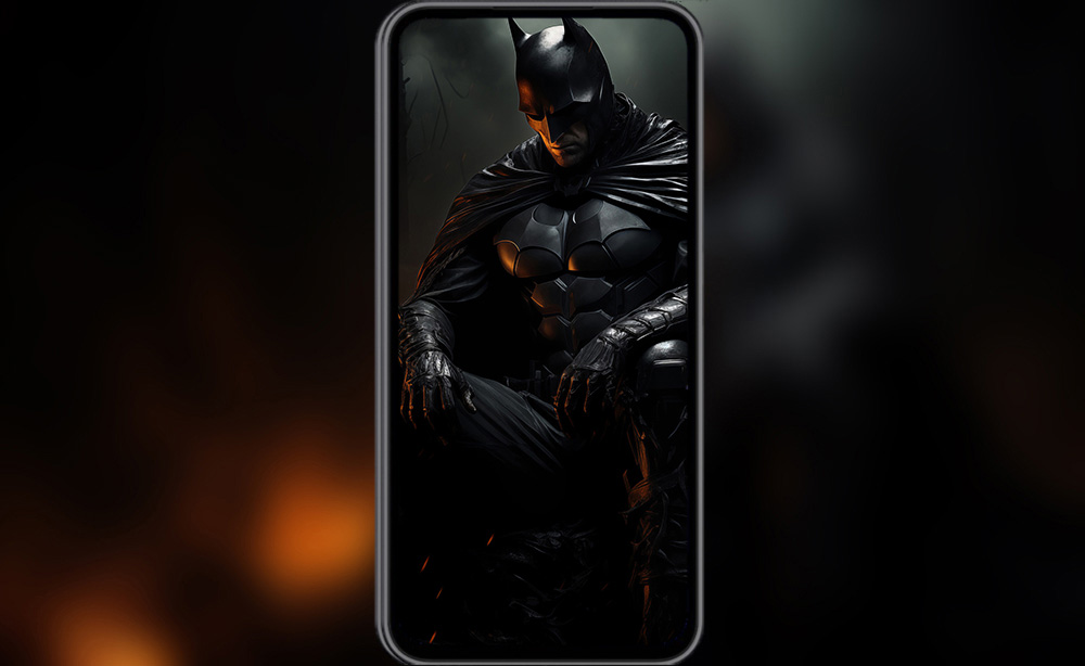 Fond d'écran Batman Dark Knight 4K HD pour PC de bureau Mac ordinateur portable mobile iPhone téléphone téléchargement gratuit fond ultraHD UHD