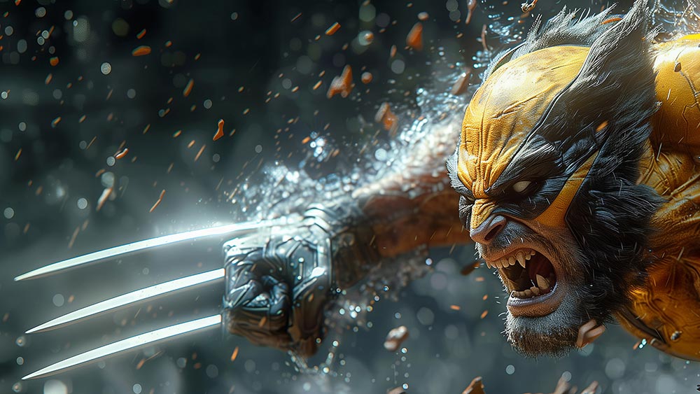 Wolverine-Beast-Mode Gotham Fond d'écran 4K HD pour PC de bureau Mac ordinateur portable mobile iPhone Téléphone téléchargement gratuit d'arrière-plan
