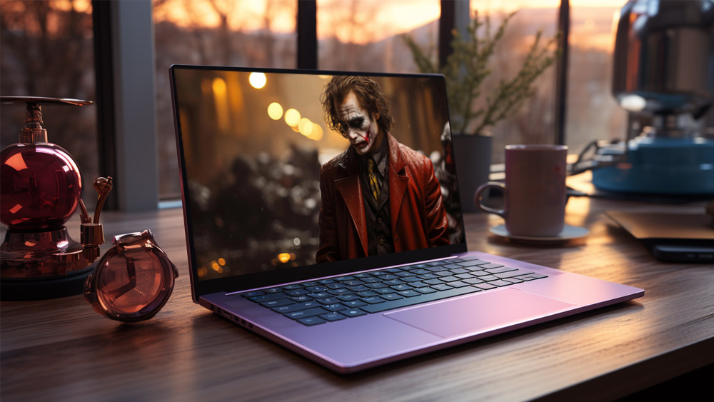 Le fond d'écran Joker DC 4K HD pour PC de bureau Mac ordinateur portable mobile iPhone téléphone téléchargement gratuit fond ultraHD UHD