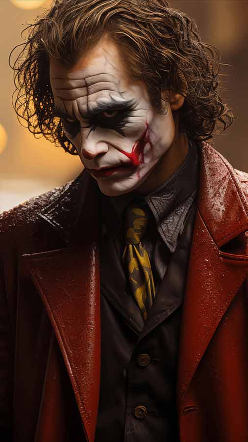 Le Fond d'écran Joker DC 4K HD téléchargement gratuit Ultra HD pour téléphone Android et iPhone