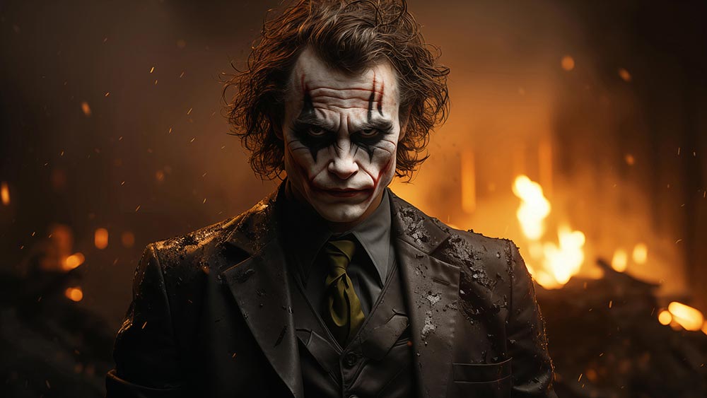 Le fond d'écran Joker 4K HD pour PC ordinateur mac portable mobile iPhone téléchargement gratuit arrière-plan