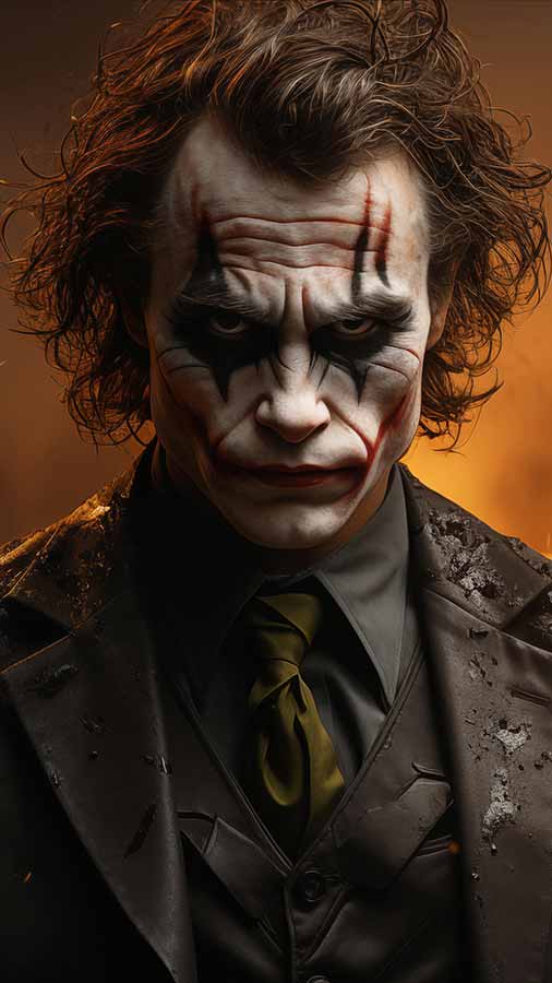 Fond d'écran Le Joker 4K HD téléchargement gratuit Arrière-plan pour téléphone iPhone et mobile
