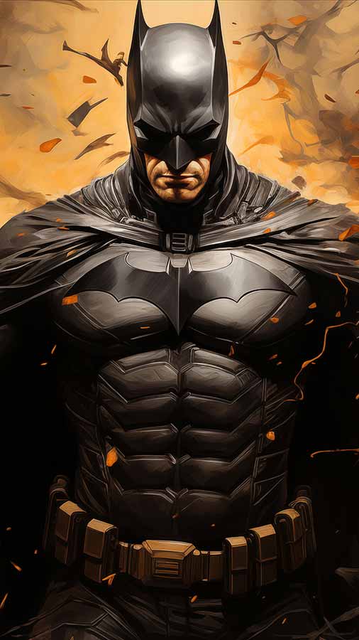 Fond d'écran Batman DC Art 4K HD téléchargement gratuit UltraHD pour téléphone Android et iPhone