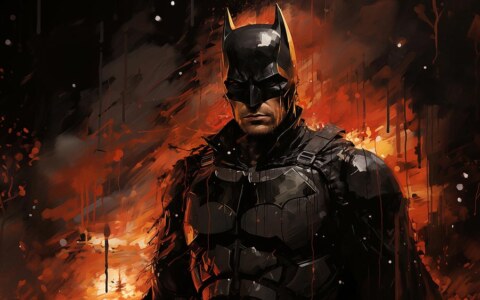 Fond d'écran Batman Fan Art 4K HD pour PC de bureau Mac ordinateur portable mobile iPhone téléphone téléchargement gratuit fond ultraHD UHD
