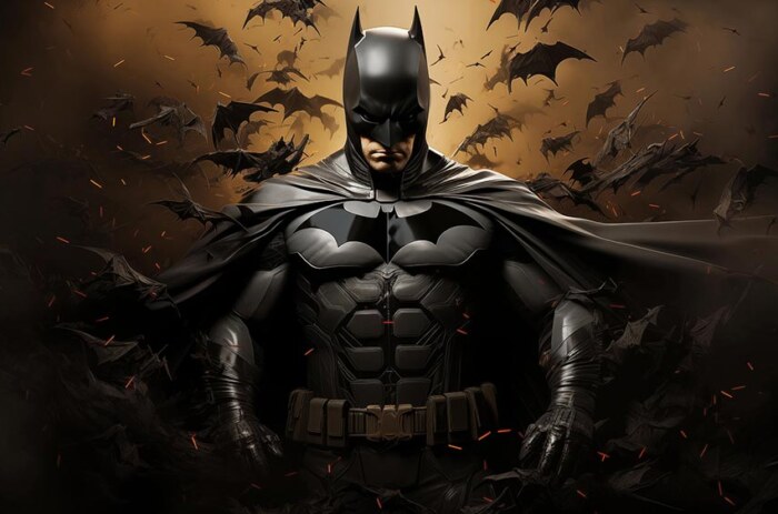 Batman gardien de Gotham fond d'écran 4K HD pour PC de bureau Mac ordinateur portable mobile iPhone téléphone téléchargement gratuit fond d'écran