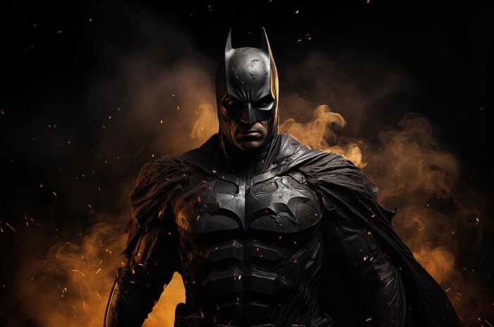 Le fond d'écran Batman DC 4K HD pour PC de bureau Mac ordinateur portable mobile iPhone téléphone téléchargement gratuit fond ultraHD UHD
