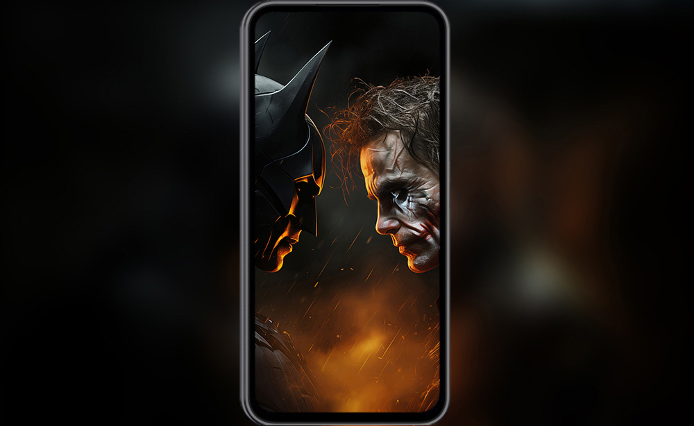 Batman vs Joker fond d'écran 4K HD pour PC de bureau Mac ordinateur portable mobile iPhone téléphone téléchargement gratuit fond d'écran