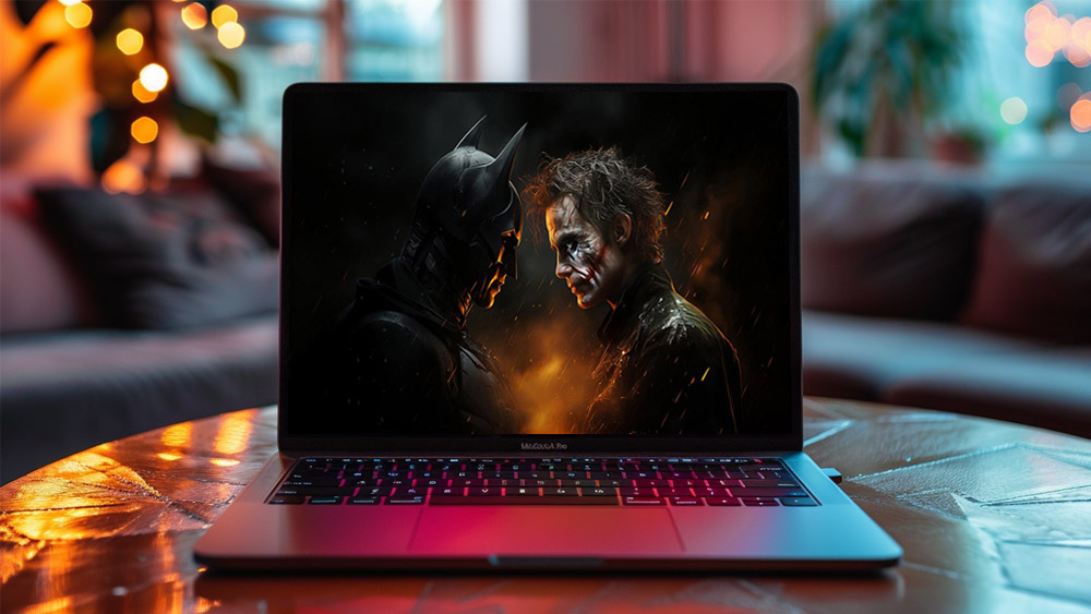 Batman vs Joker fond d'écran 4K HD pour PC de bureau Mac ordinateur portable mobile iPhone téléphone téléchargement gratuit fond d'écran