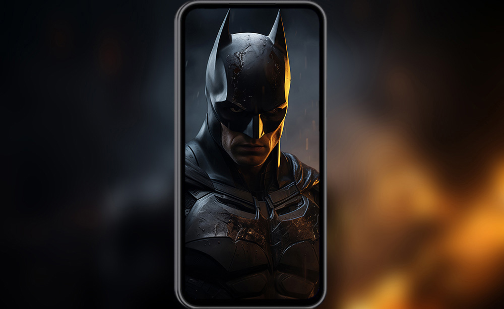 Fond d'écran Batman Dark Knight 4K HD pour PC de bureau Mac ordinateur portable mobile iPhone téléphone téléchargement gratuit fond ultraHD UHD