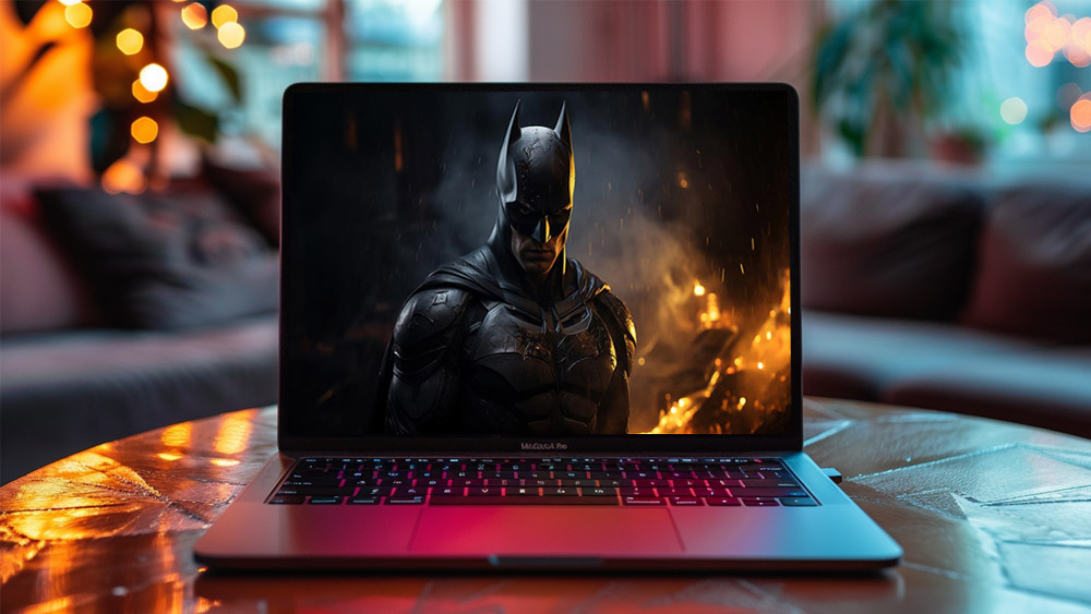 Fond d'écran Batman Dark Knight 4K HD pour PC de bureau Mac ordinateur portable mobile iPhone téléphone téléchargement gratuit fond ultraHD UHD