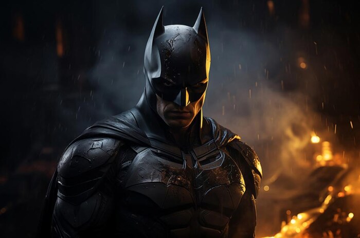 Fond d'écran Batman Dark Knight 4K HD pour PC de bureau Mac ordinateur portable mobile iPhone téléphone téléchargement gratuit fond ultraHD UHD