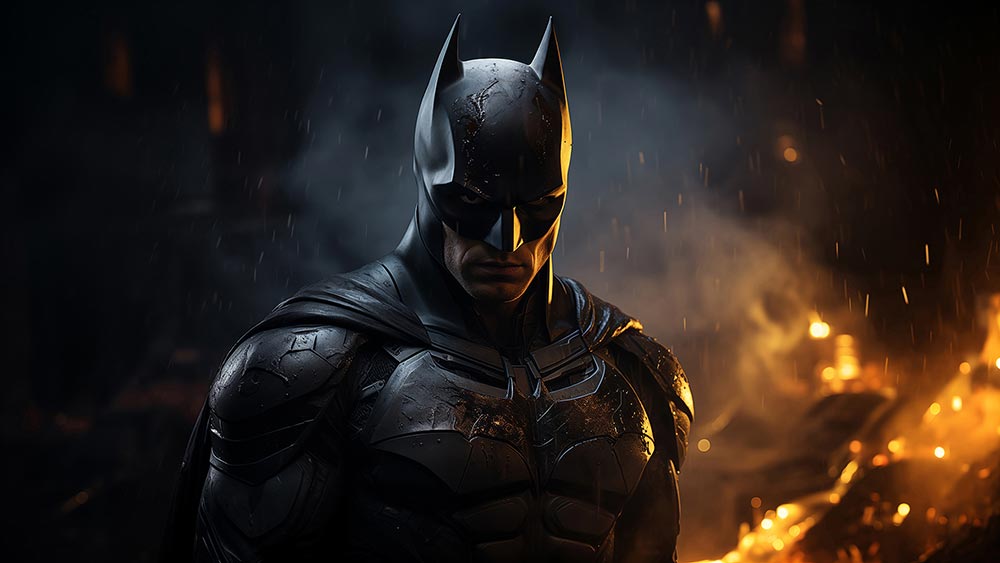 Fond d'écran Batman Dark Knight 4K HD pour PC de bureau Mac ordinateur portable mobile iPhone téléphone téléchargement gratuit fond ultraHD UHD