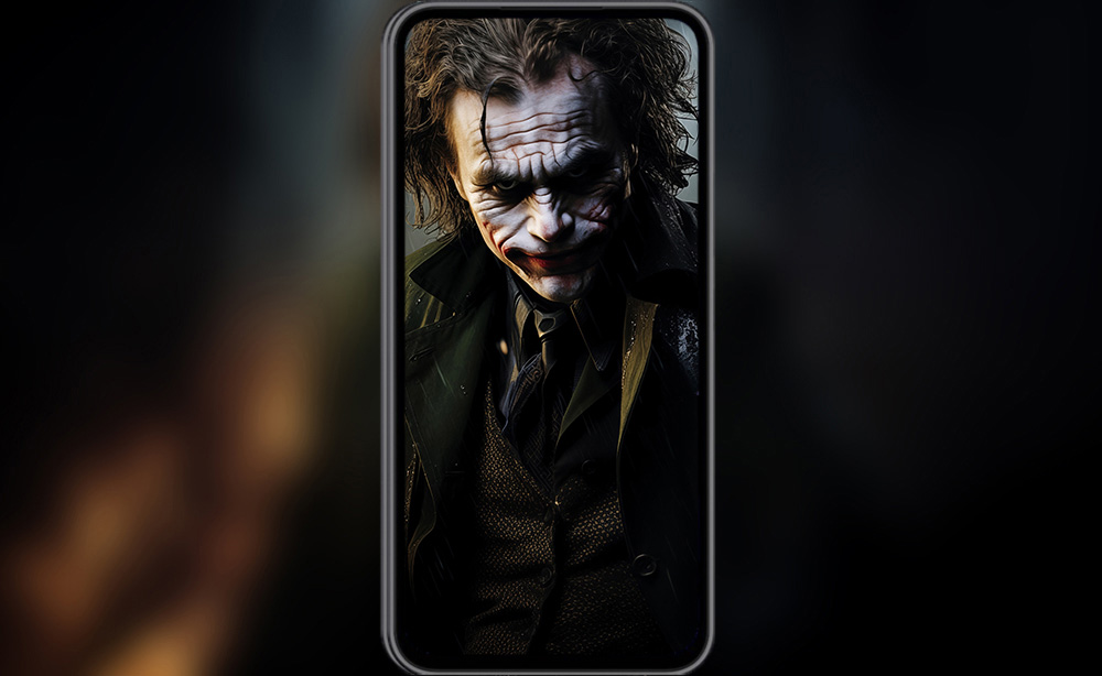 Le fond d'écran du Joker 4K HD pour PC de bureau Mac ordinateur portable mobile iPhone téléphone téléchargement gratuit d'arrière-plan