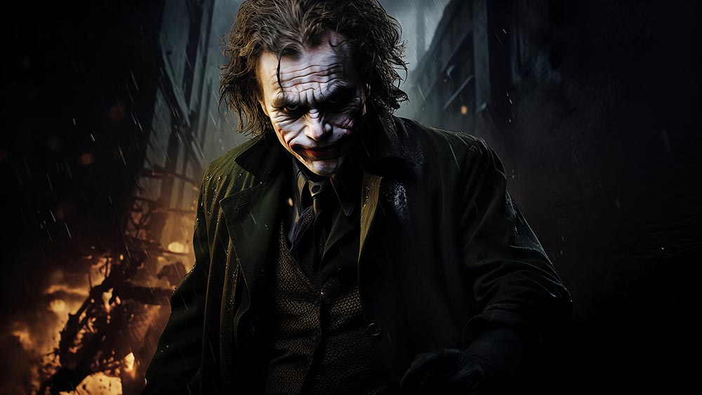 Le fond d'écran du Joker 4K HD pour PC de bureau Mac ordinateur portable mobile iPhone téléphone téléchargement gratuit d'arrière-plan