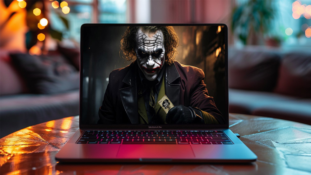 Fond d'écran de carte Joker 4K HD pour PC de bureau Mac ordinateur portable mobile iPhone téléphone téléchargement gratuit arrière-plan ultraHD UHD