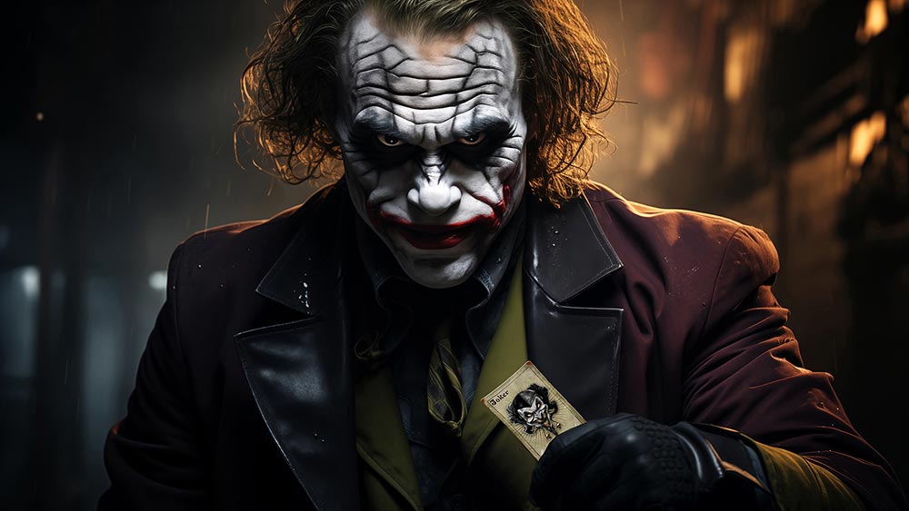 Fond d'écran de carte Joker 4K HD pour PC de bureau Mac ordinateur portable mobile iPhone téléphone téléchargement gratuit arrière-plan ultraHD UHD