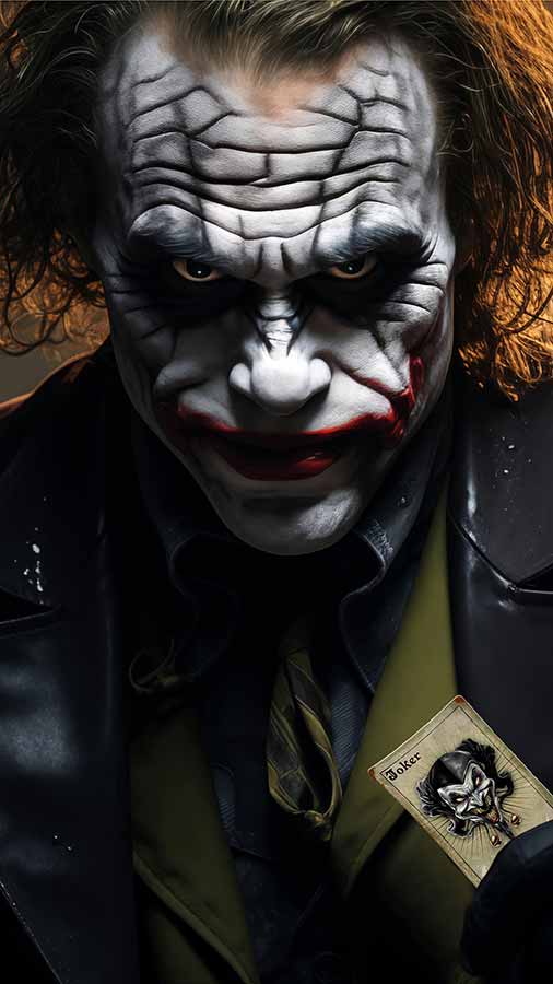 Fond d'écran Joker 4K HD à télécharger gratuitement en Ultra HD pour téléphone Android et iPhone
