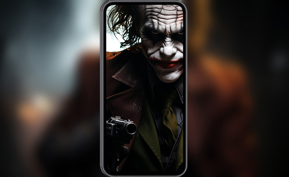 fond d'écran joker DC 4K HD pour PC de bureau Mac ordinateur portable mobile iPhone téléphone téléchargement gratuit fond ultraHD UHD