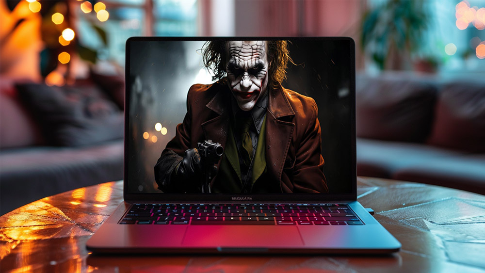 fond d'écran joker DC 4K HD pour PC de bureau Mac ordinateur portable mobile iPhone téléphone téléchargement gratuit fond ultraHD UHD