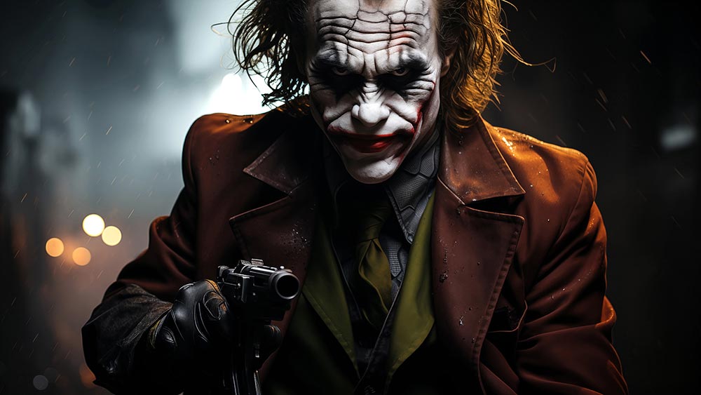fond d'écran joker DC 4K HD pour PC de bureau Mac ordinateur portable mobile iPhone téléphone téléchargement gratuit fond ultraHD UHD