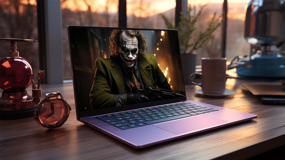 Joker dans Gotham City fond d'écran 4K HD pour PC de bureau Mac ordinateur portable mobile iPhone téléphone téléchargement gratuit fond ultraHD UHD