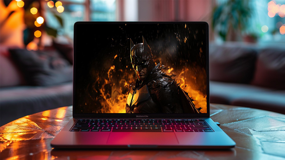 Fond d'écran Batman Pluie et Feu Wolverine 4K HD pour PC Bureau mac portable mobile iPhone téléchargement gratuit arrière-plan ultraHD UHD