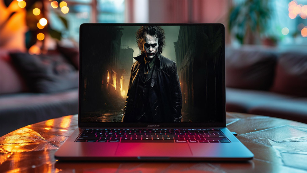 Le fond d'écran Joker 4K HD pour PC ordinateur mac portable mobile iPhone téléchargement gratuit arrière-plan