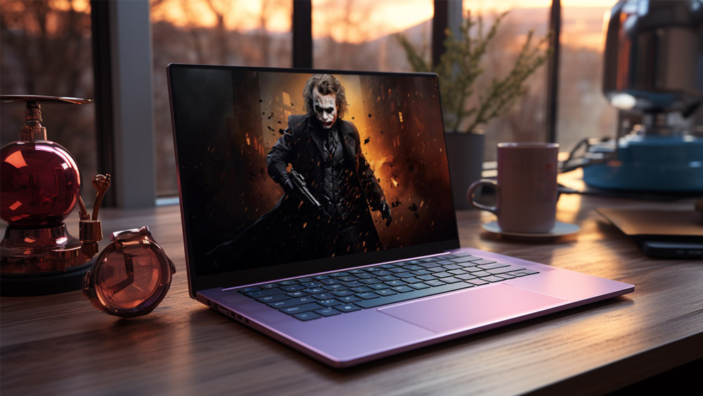 Le Joker à Gotham fond d'écran 4K HD pour PC de bureau Mac ordinateur portable mobile iPhone téléphone téléchargement gratuit fond ultraHD UHD