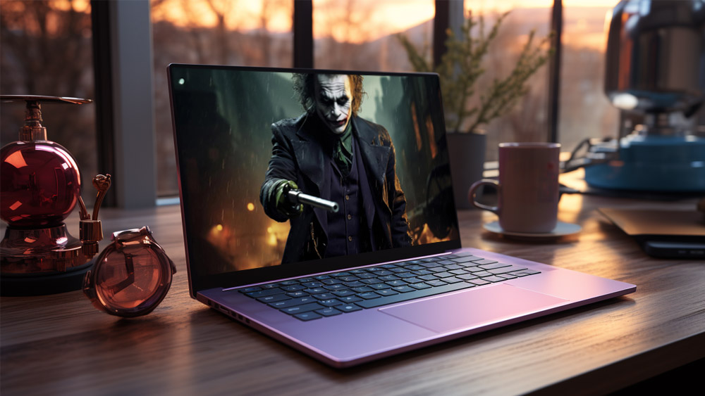Le Joker agent du chaos fond d'écran 4K HD pour PC de bureau Mac ordinateur portable mobile iPhone téléphone téléchargement gratuit fond ultraHD UHD