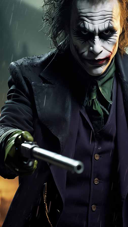 Fond d'écran Le Joker agent du chaos 4K HD à télécharger gratuitement en Ultra HD pour PC portable et mobile