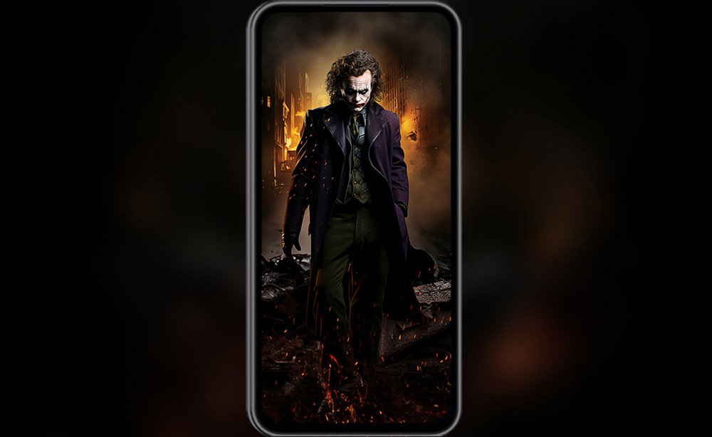 fond d'écran charismatique joker 4K HD pour PC de bureau Mac ordinateur portable mobile iPhone téléphone téléchargement gratuit fond d'écran