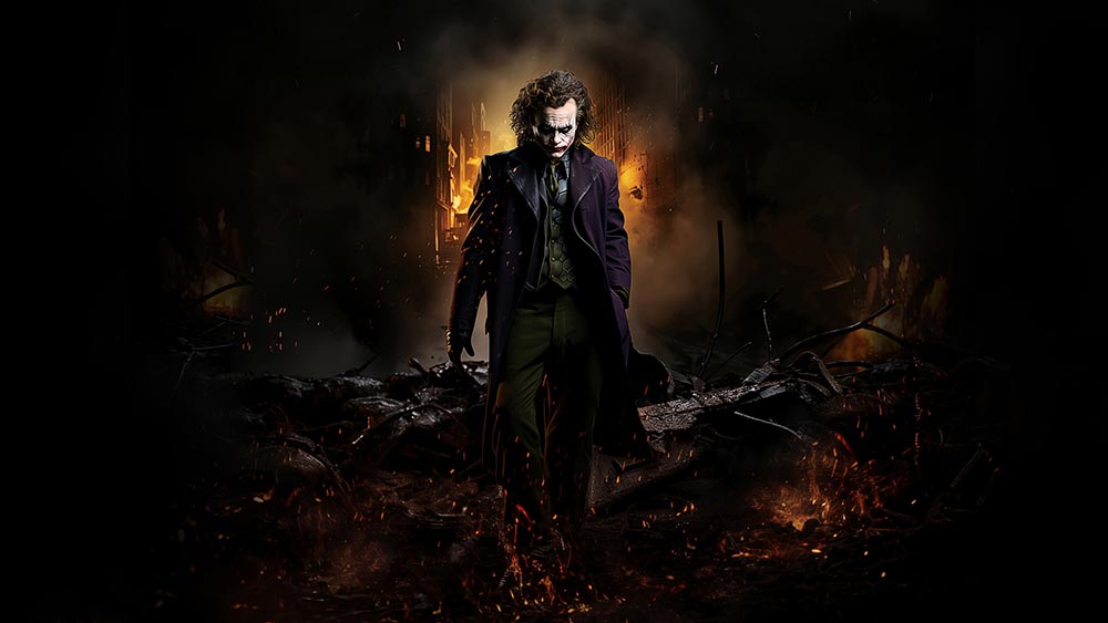 fond d'écran charismatique joker 4K HD pour PC de bureau Mac ordinateur portable mobile iPhone téléphone téléchargement gratuit fond d'écran