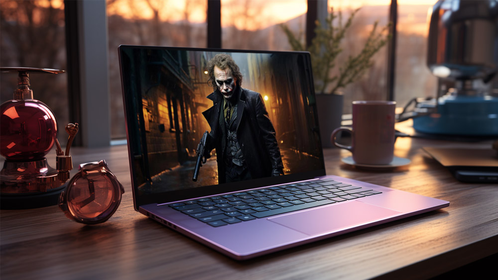 Le fond d'écran Joker DC 4K HD pour PC de bureau Mac ordinateur portable mobile iPhone téléphone téléchargement gratuit fond ultraHD UHD