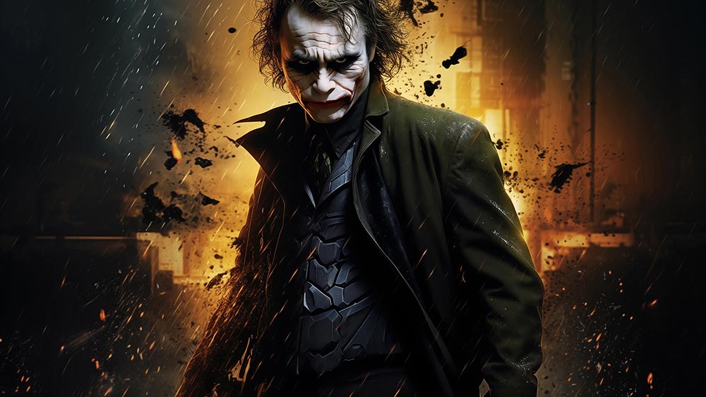 Le fond d'écran du Joker 4K HD pour PC de bureau Mac ordinateur portable mobile iPhone téléphone téléchargement gratuit d'arrière-plan