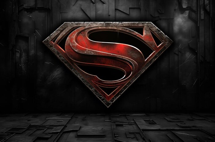 Fond d'écran logo Superman 4K HD pour PC Bureau mac portable mobile iPhone téléphone téléchargement gratuit arrière-plan ultraHD UHD