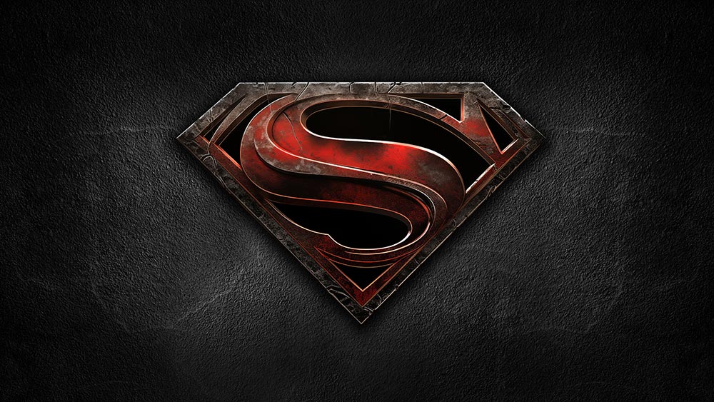 fond d'écran du logo Superman 4K HD pour PC de bureau Mac ordinateur portable mobile iPhone téléphone téléchargement gratuit arrière-plan