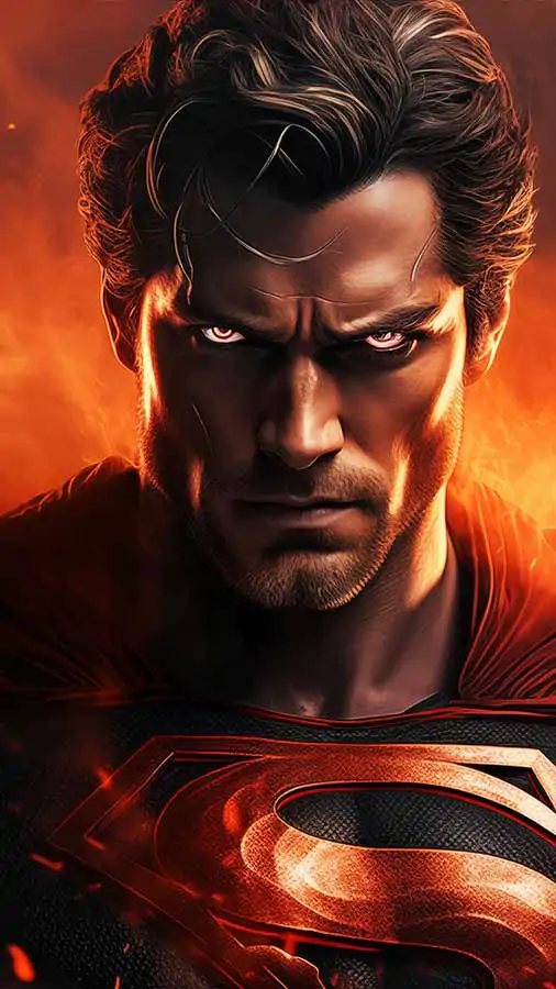 Superman en feu fond d'écran 4K HD téléchargement gratuit Fond d'écran pour téléphone et mobile iPhone