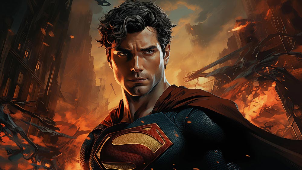 Fond d'écran Superman 4K HD pour PC Bureau mac portable mobile iPhone téléchargement gratuit arrière-plan