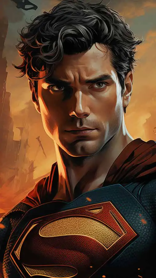 Fond d'écran Superman illustration 4K HD téléchargement gratuit pour iPhone, téléphone et mobile