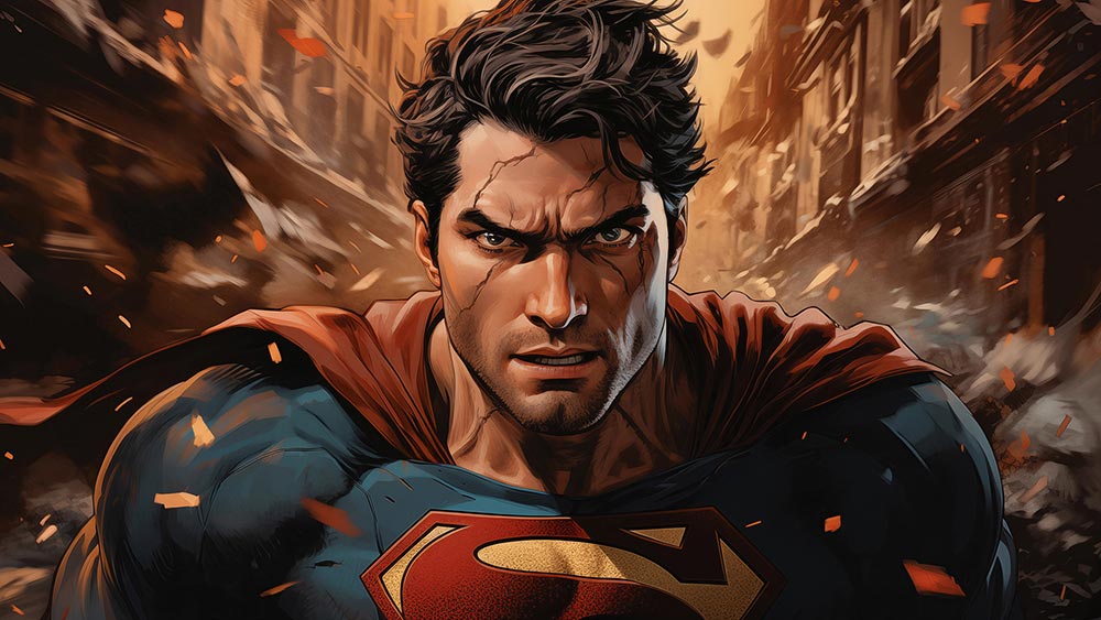 Fond d'écran Superman BD 4K HD pour PC Bureau mac portable mobile iPhone téléphone téléchargement gratuit arrière-plan ultraHD UHD