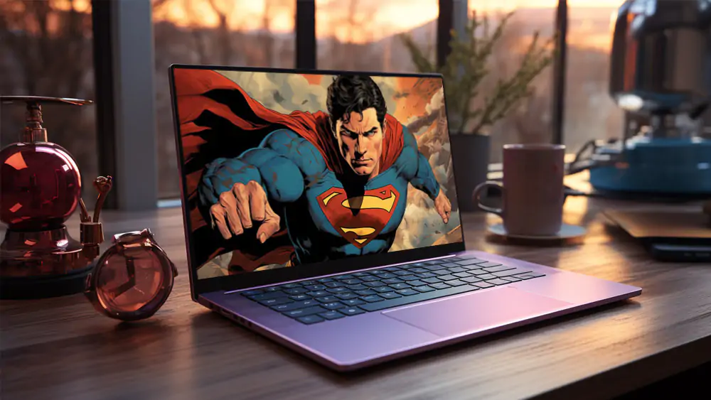 Fond d'écran de bande dessinée Superman 4K HD pour PC de bureau Mac ordinateur portable mobile iPhone téléphone téléchargement gratuit fond ultraHD UHD